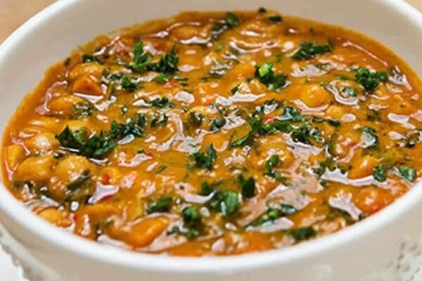 Soupe de pois chiche au thermomix