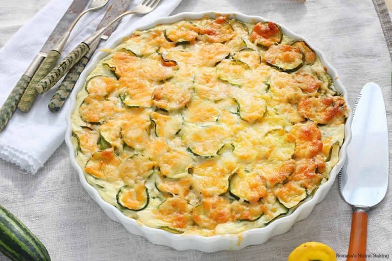 Tarte aux courgettes et roquefort au thermomix