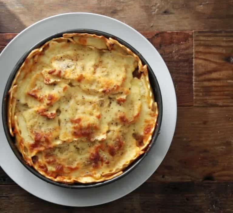 Tarte aux ravioles au thermomix