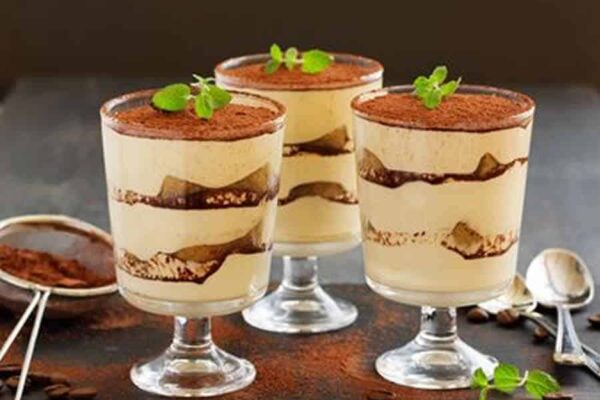 Tiramisu à la rhubarbe au thermomix