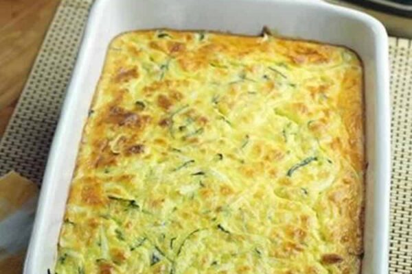 Clafoutis courgettes et feta au thermomix