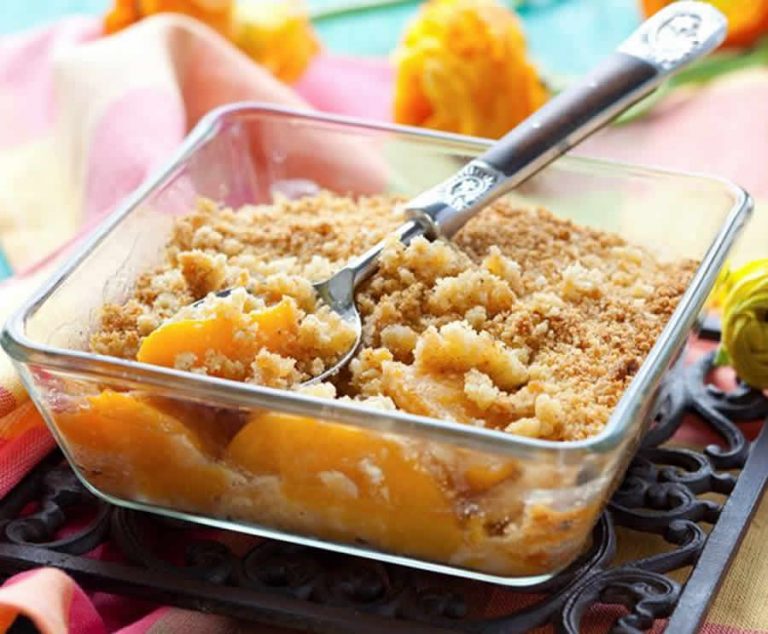 Crumble à la mangue au Thermomix