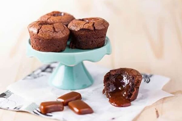 Moelleux au Coeur Caramel Coulant au thermomix
