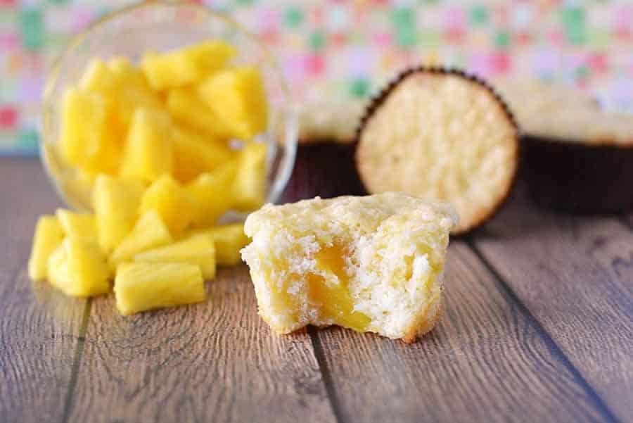Muffins à l'ananas sans beurre au thermomix