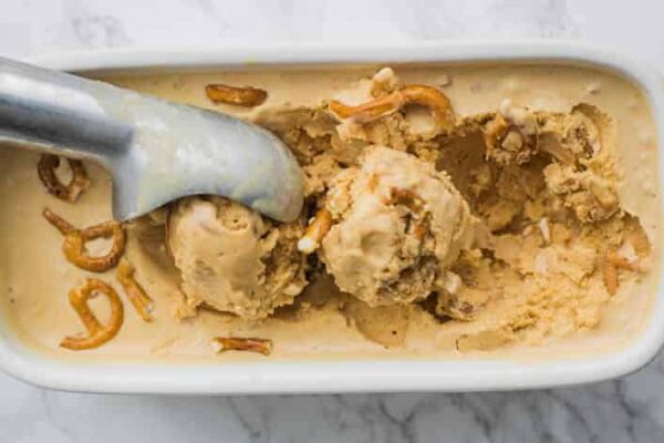 Glace au caramel au beurre salé au thermomix