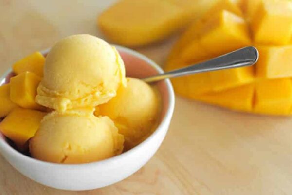 Glace à la mangue au thermomix