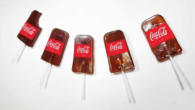 Glace à l'eau au Coca-cola au thermomix