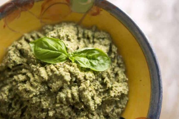 Tapenade verte au basilic au thermomix