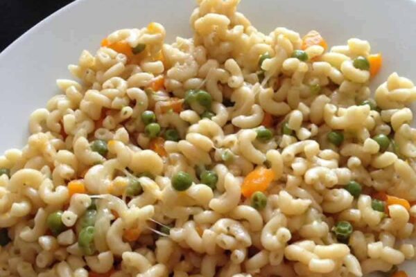 Coquillettes aux petits légumes au cookeo