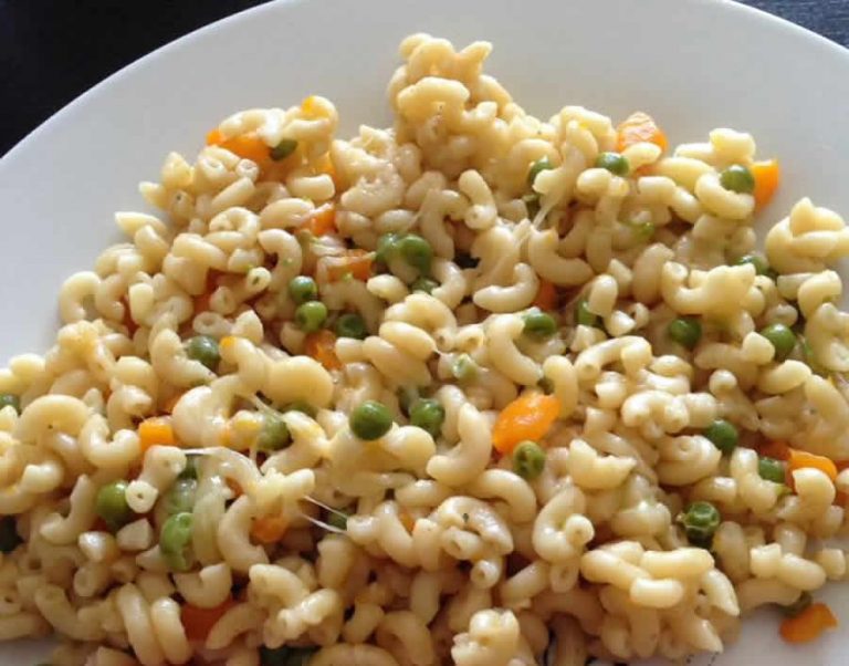 Coquillettes aux petits légumes au cookeo