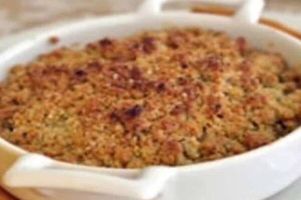 Crumble aux mirabelles au thermomix