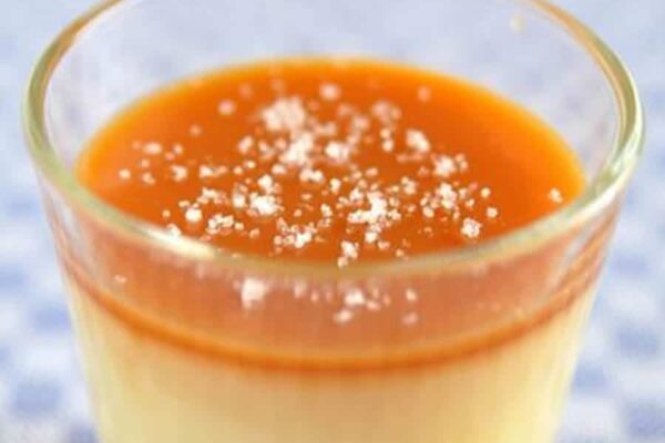 Crème dessert caramel au beurre salé au thermomix