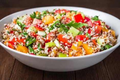 Salade quinoa et feta au thermomix