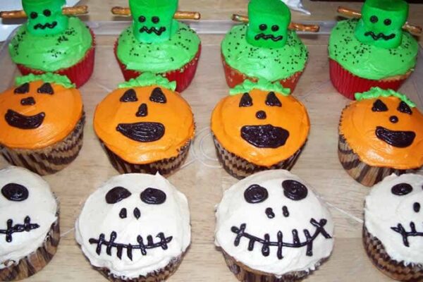 Cupcakes Halloween au butternut au thermomix