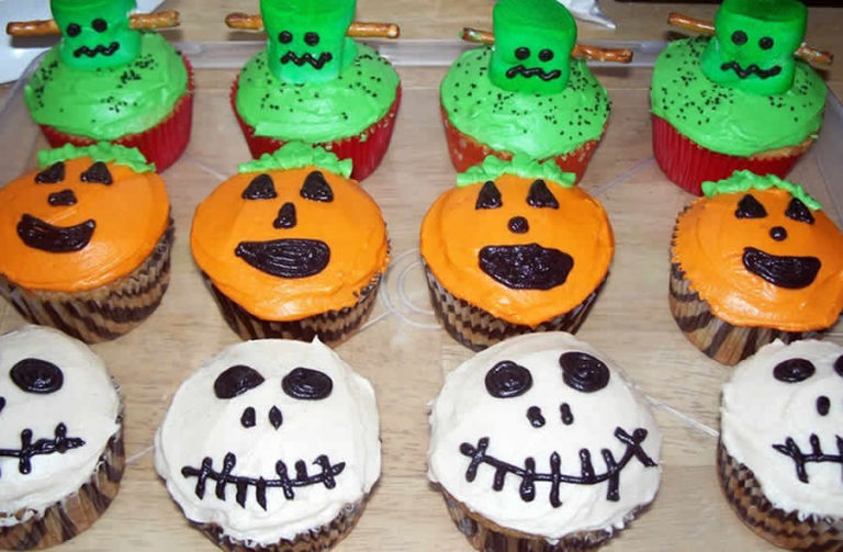 Cupcakes Halloween au butternut au thermomix