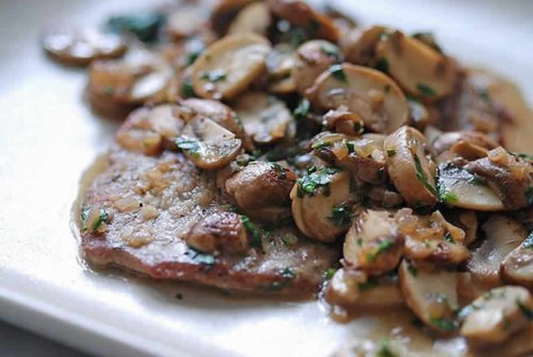 Escalope de Veau aux Champignons au thermomix