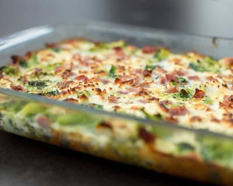 Gratin de brocoli au boursin au thermomix