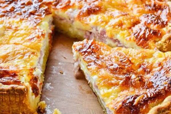 Quiche lorraine légère au Thermomix