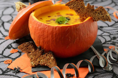Soupe d'Halloween au thermomix