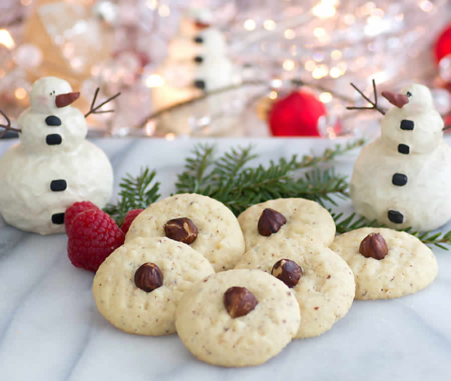 Biscuits de Noël aux noisettes au thermomix