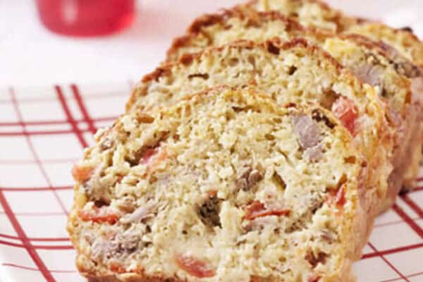 Cake au thon et tomates séchées au thermomix