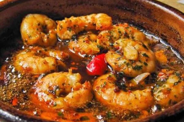 Crevettes à l'ail au thermomix