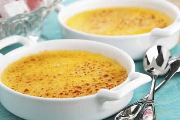 Crème brûlée de potimarron aux épices au thermomix
