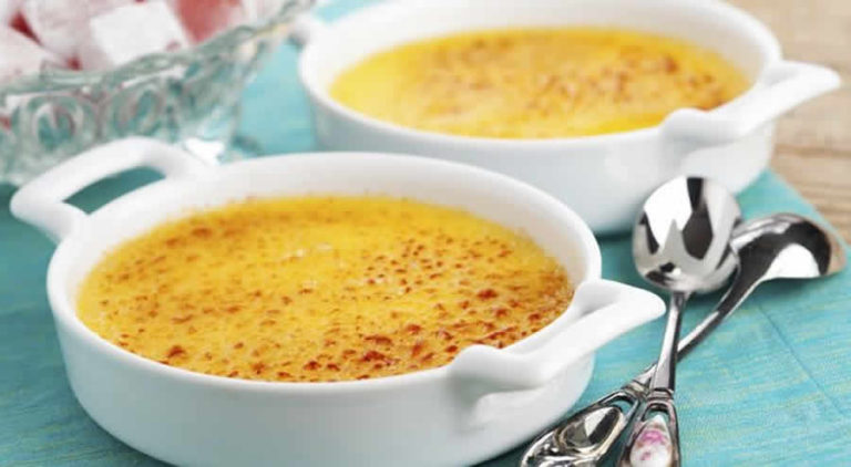Crème brûlée de potimarron aux épices au thermomix