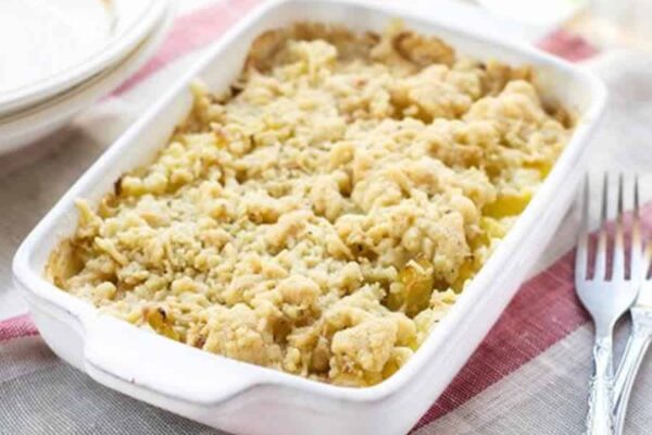 Fenouil au saumon et crumble de parmesan au thermomix