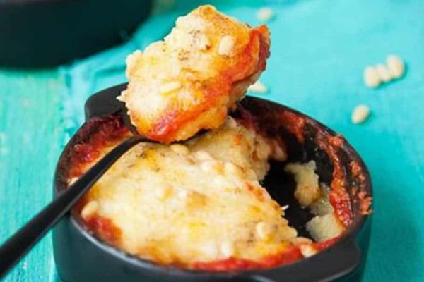 Gratin de polenta à la tomate au thermomix