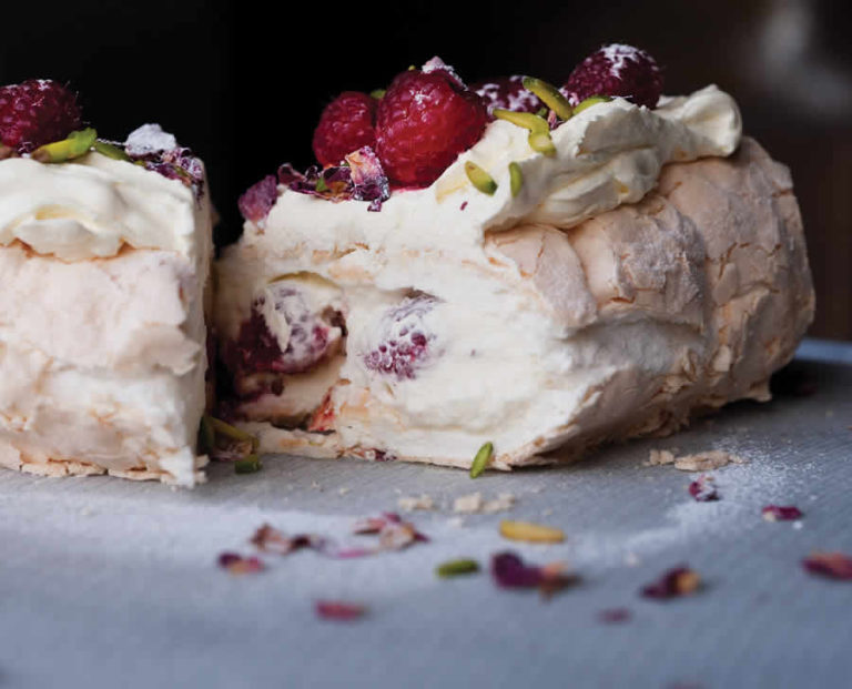 Pavlova roulée au thermomix