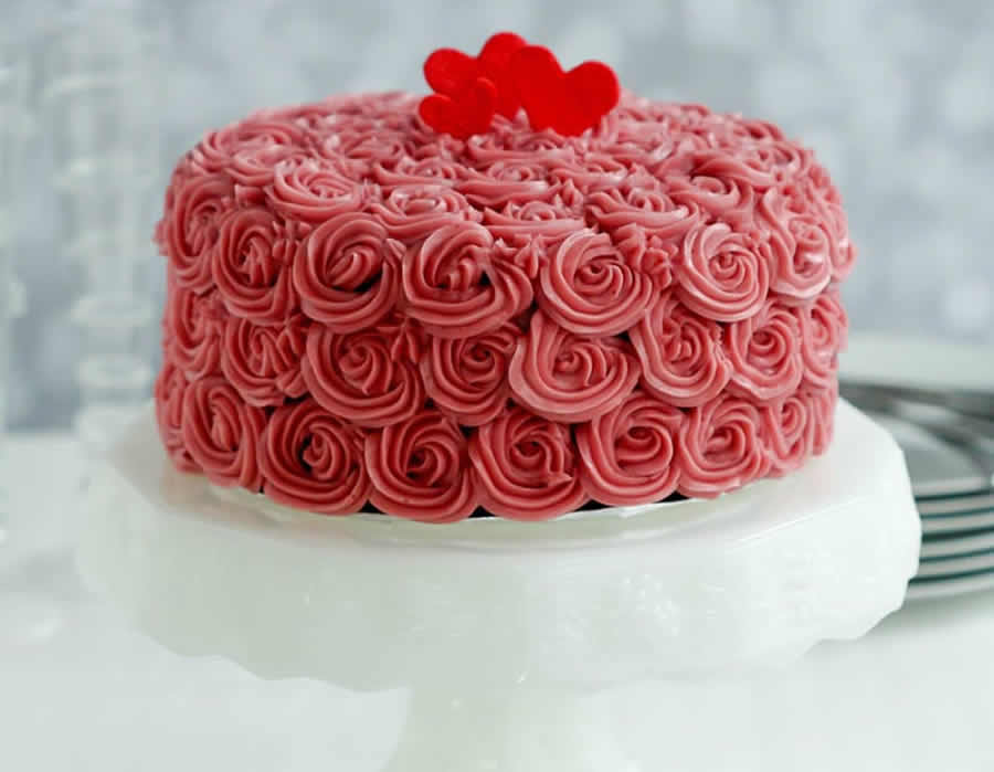 Rose Cake A La Fraise Au Thermomix Recette Thermomix