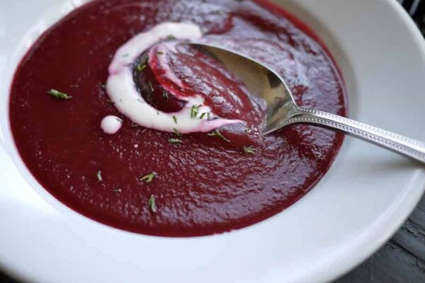 Soupe à la betterave au thermomix
