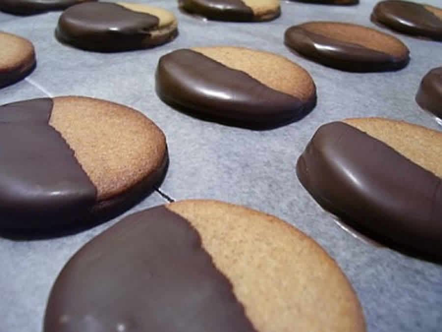 Biscuits sablés vanille et chocolat au thermomix
