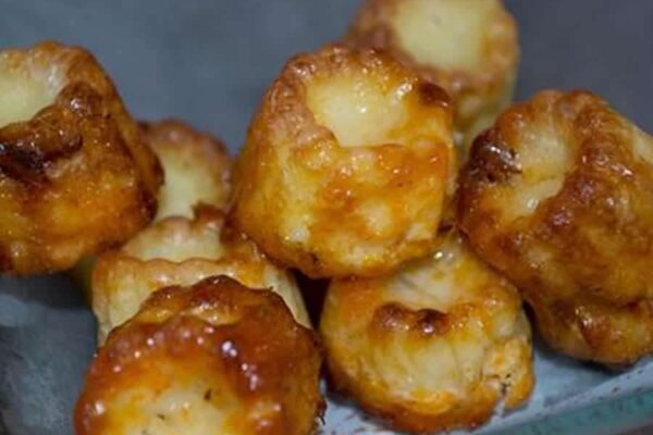 Cannelés au chorizo et au comté au thermomix