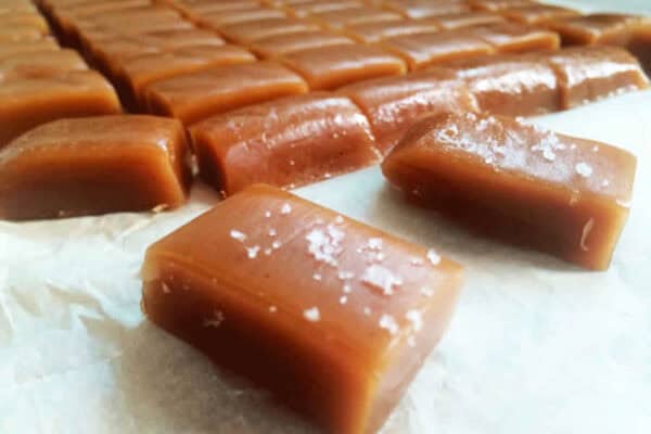 Caramels mous au beurre salé de Noël au thermomix