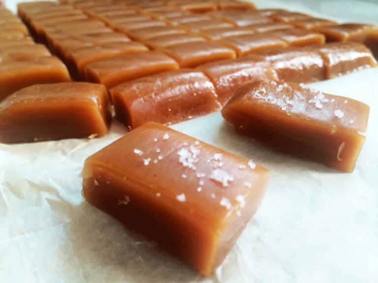 Caramels mous au beurre salé de Noël au thermomix