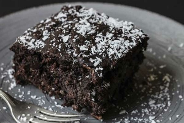 Gâteau au chocolat et au lait de coco au thermomix