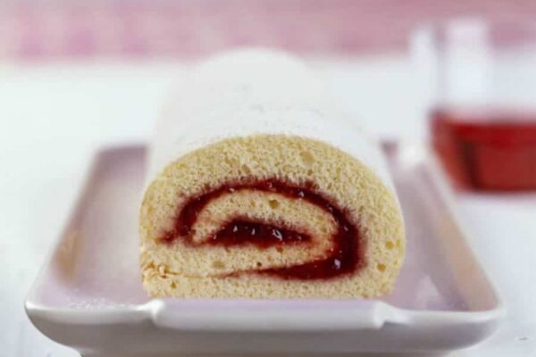 Gâteau roulé à la confiture au thermomix