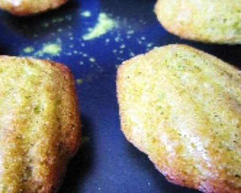 Madeleines au pesto au thermomix