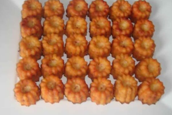 Minis cannelés chorizo au Thermomix
