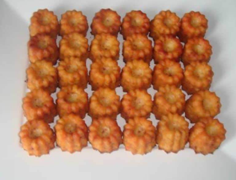 Minis cannelés chorizo au Thermomix