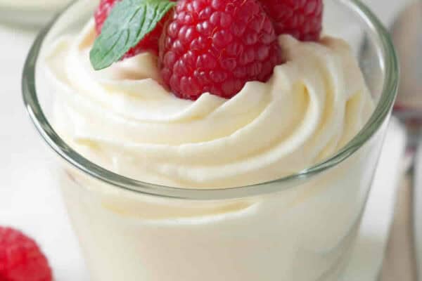 Mousse de mascarpone à la vanille au thermomix