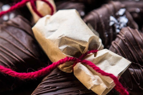 Petits chocolats de Noël aux noisettes au thermomix