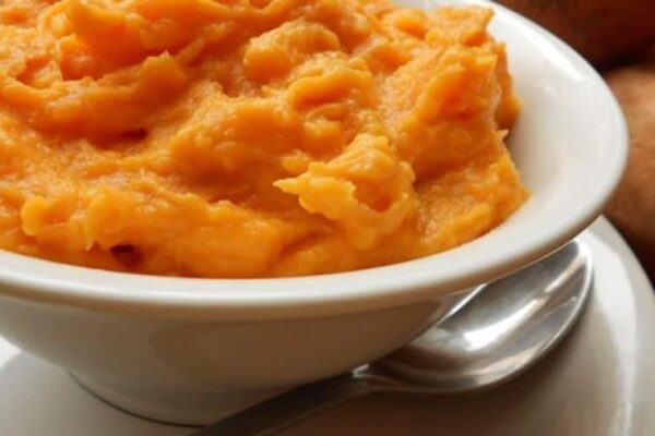 Purée de patate douce et pomme de terre au Thermomix