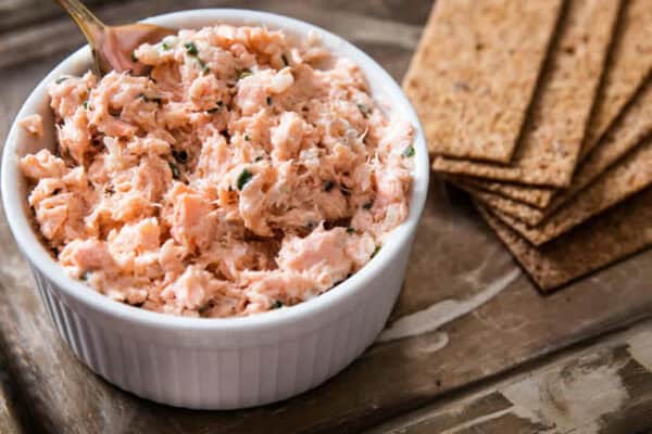 Rillettes aux deux saumons au thermomix