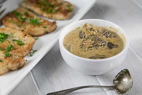 Sauce Crémeuse aux Morilles au thermomix