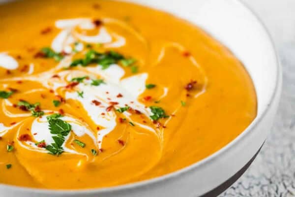 Soupe de lentilles corail au thermomix