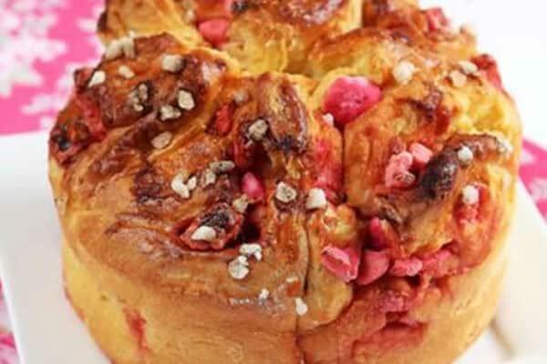 Brioche aux pralines rapide au thermomix