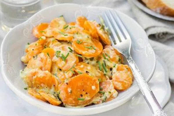 Carottes à la carbonara au thermomix